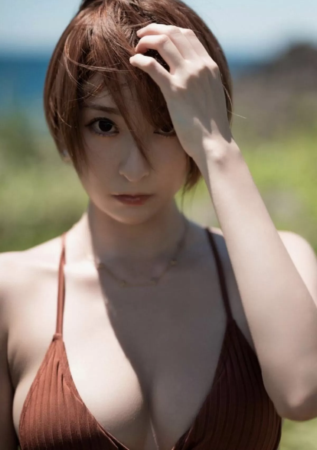 緒方咲のおっぱい画像008