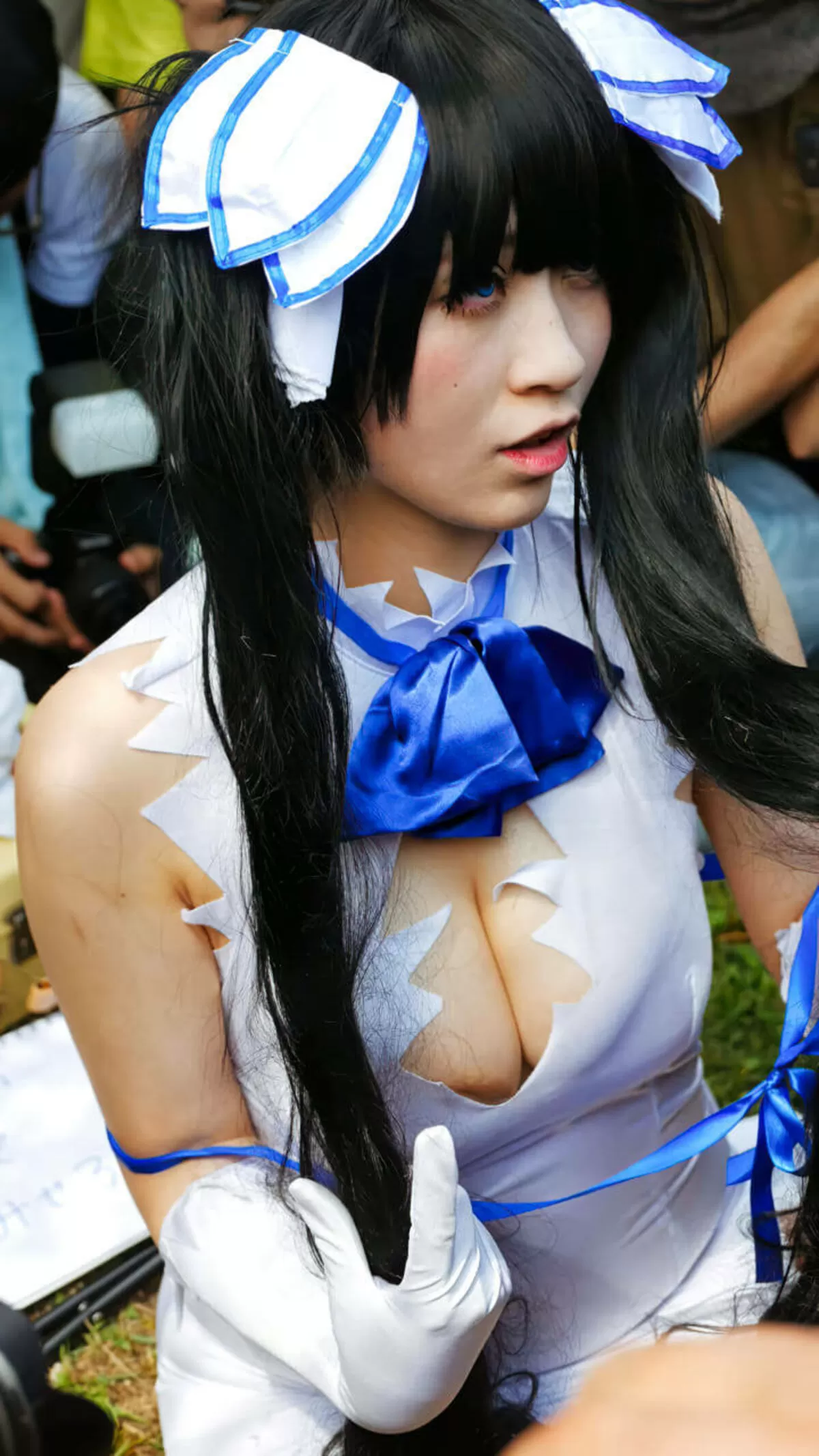 コスプレ乳首エロ画像005