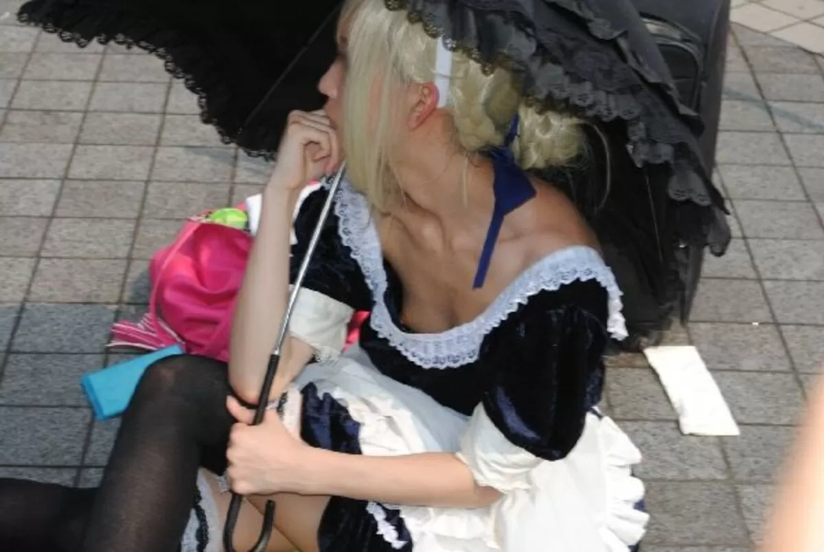 コスプレ乳首エロ画像075