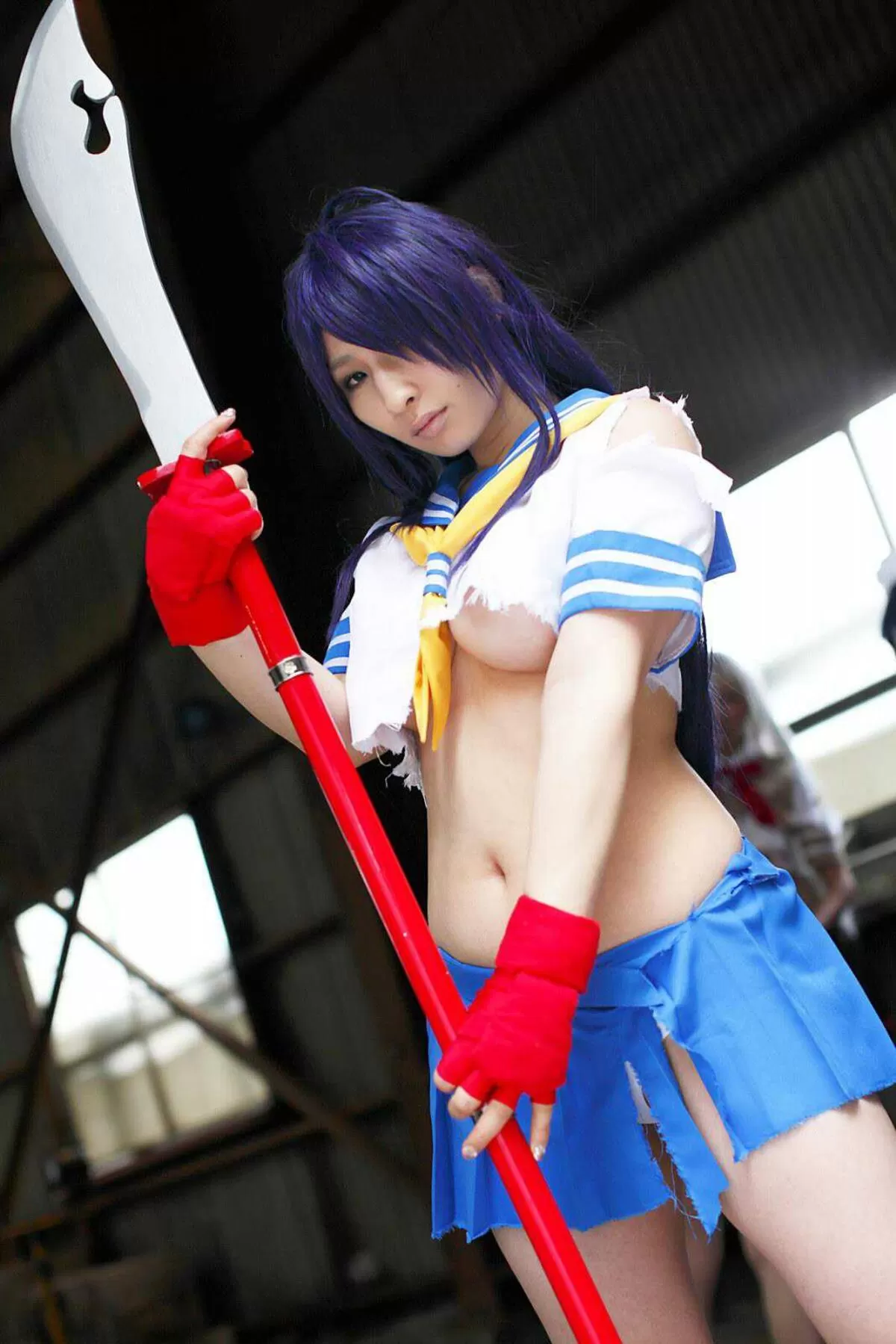 コスプレ乳首エロ画像078