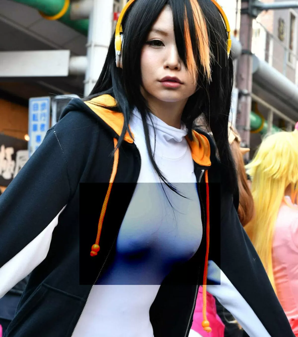 コスプレ乳首エロ画像101