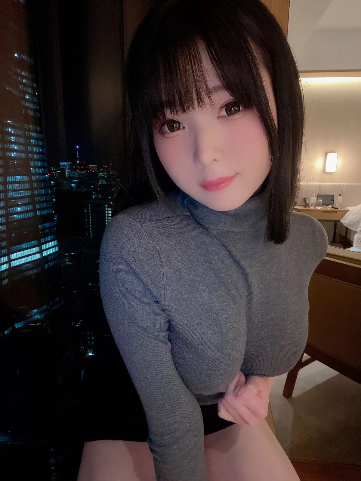 ニット巨乳エロ画像041