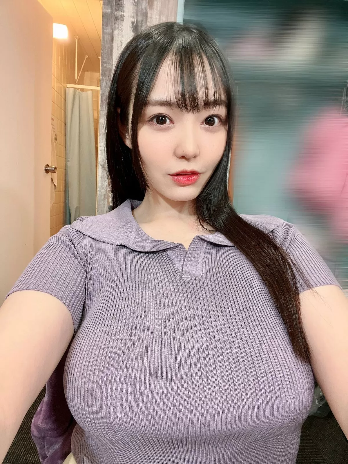 ニット巨乳エロ画像046