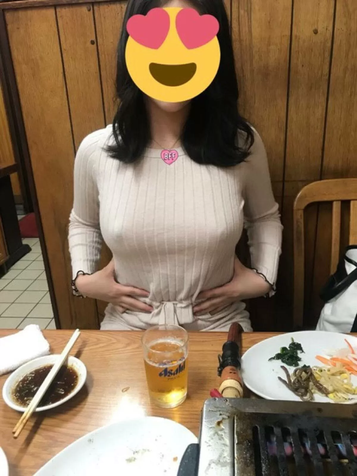 胸ポチエロ画像090