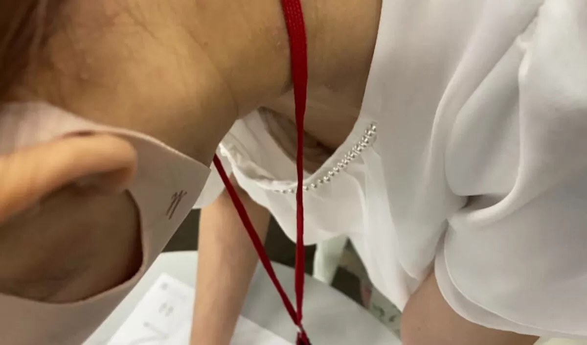 前屈み胸チラエロ画像208