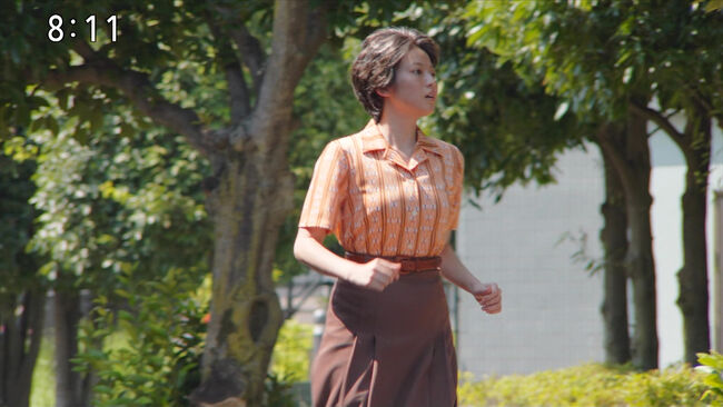 【画像】朝ドラあんぱんの今田美桜、隠しきれない巨乳の揺れが話題！005