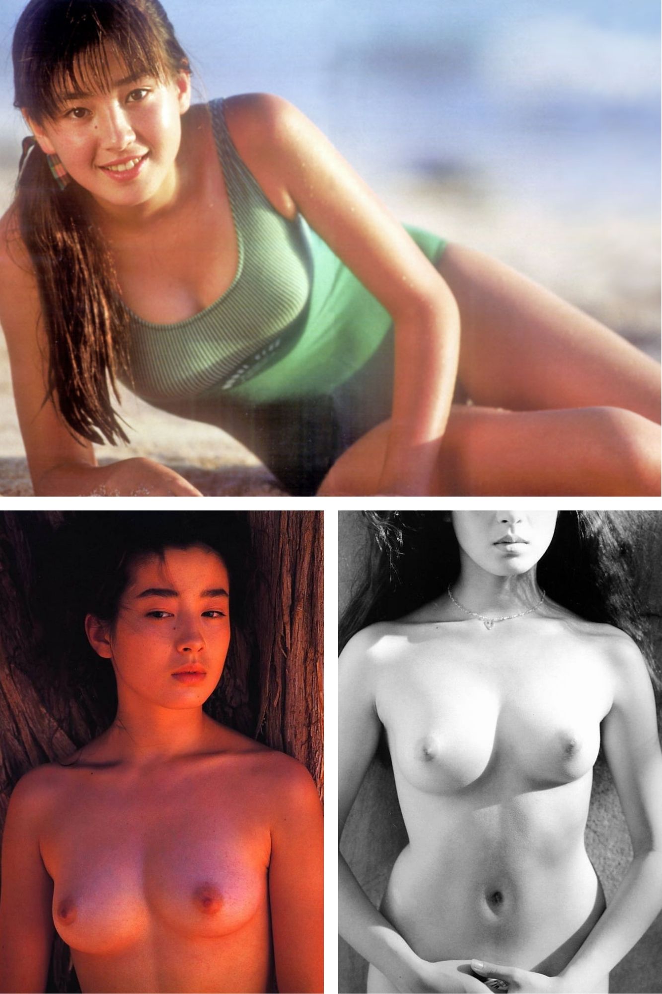 宮沢りえ グラビア画像3連