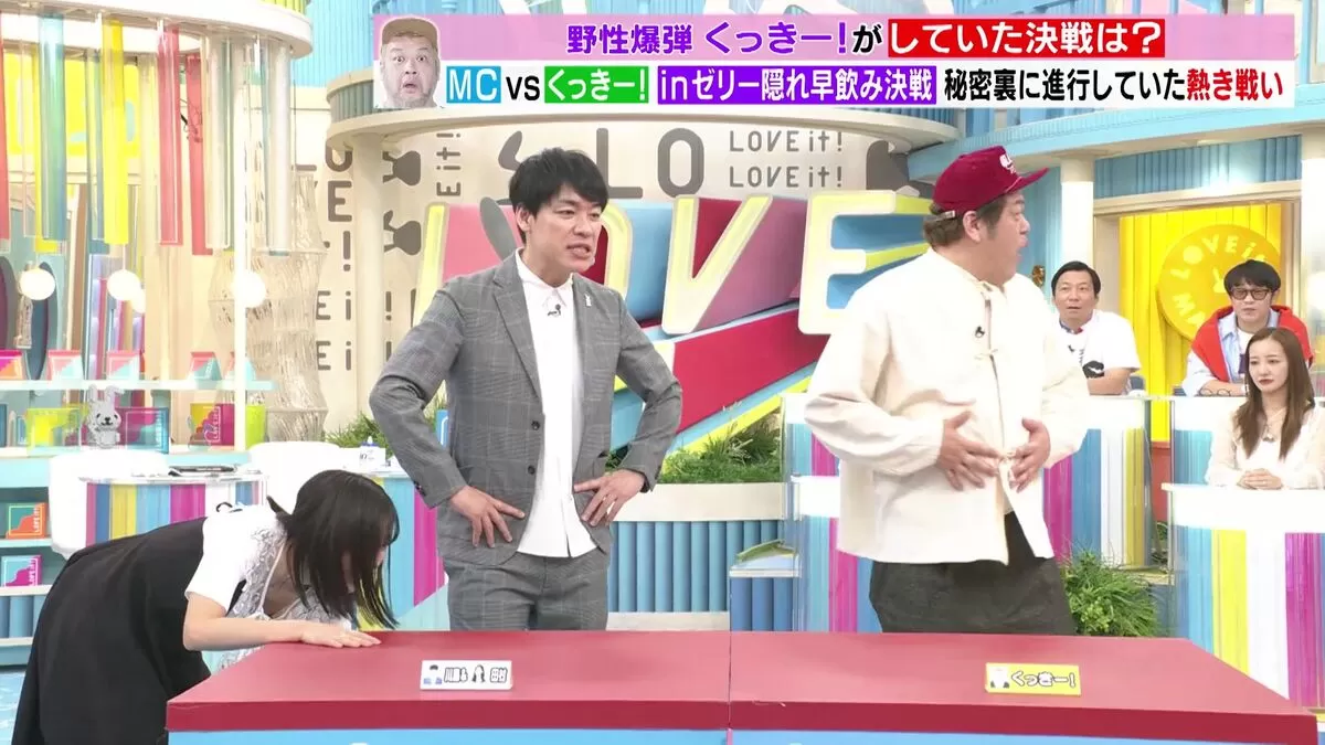 【画像】TBS田村真子アナ、ラヴィットで前屈み胸チラ谷間丸見えハプニング！007