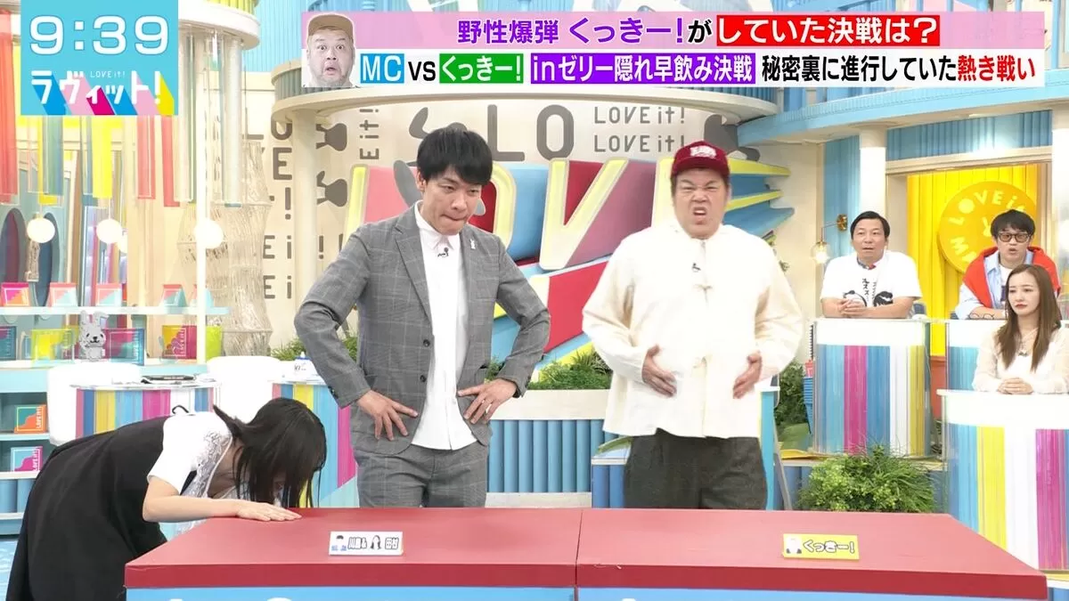 【画像】TBS田村真子アナ、ラヴィットで前屈み胸チラ谷間丸見えハプニング！011