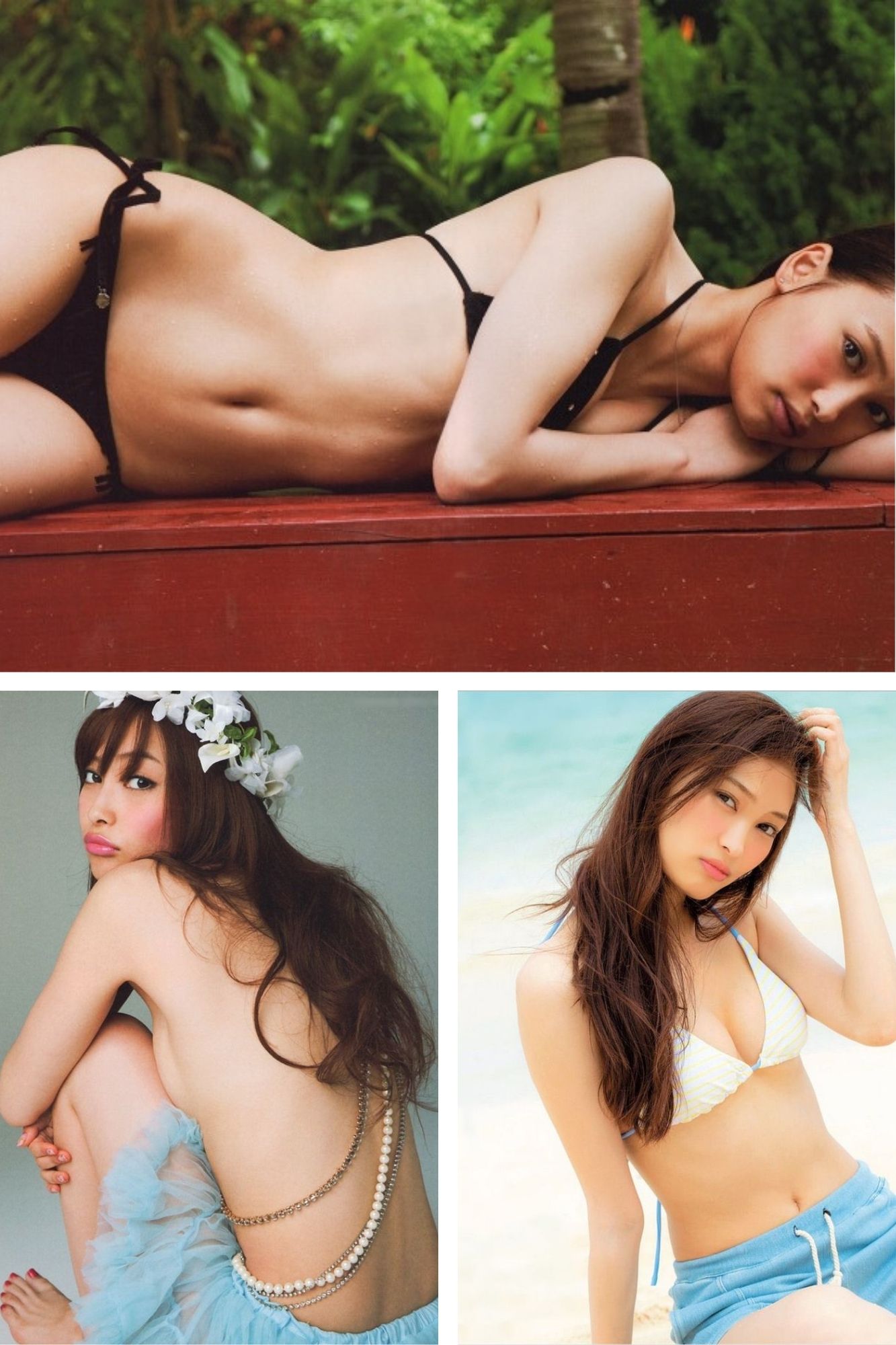 大政絢 グラビア画像3連