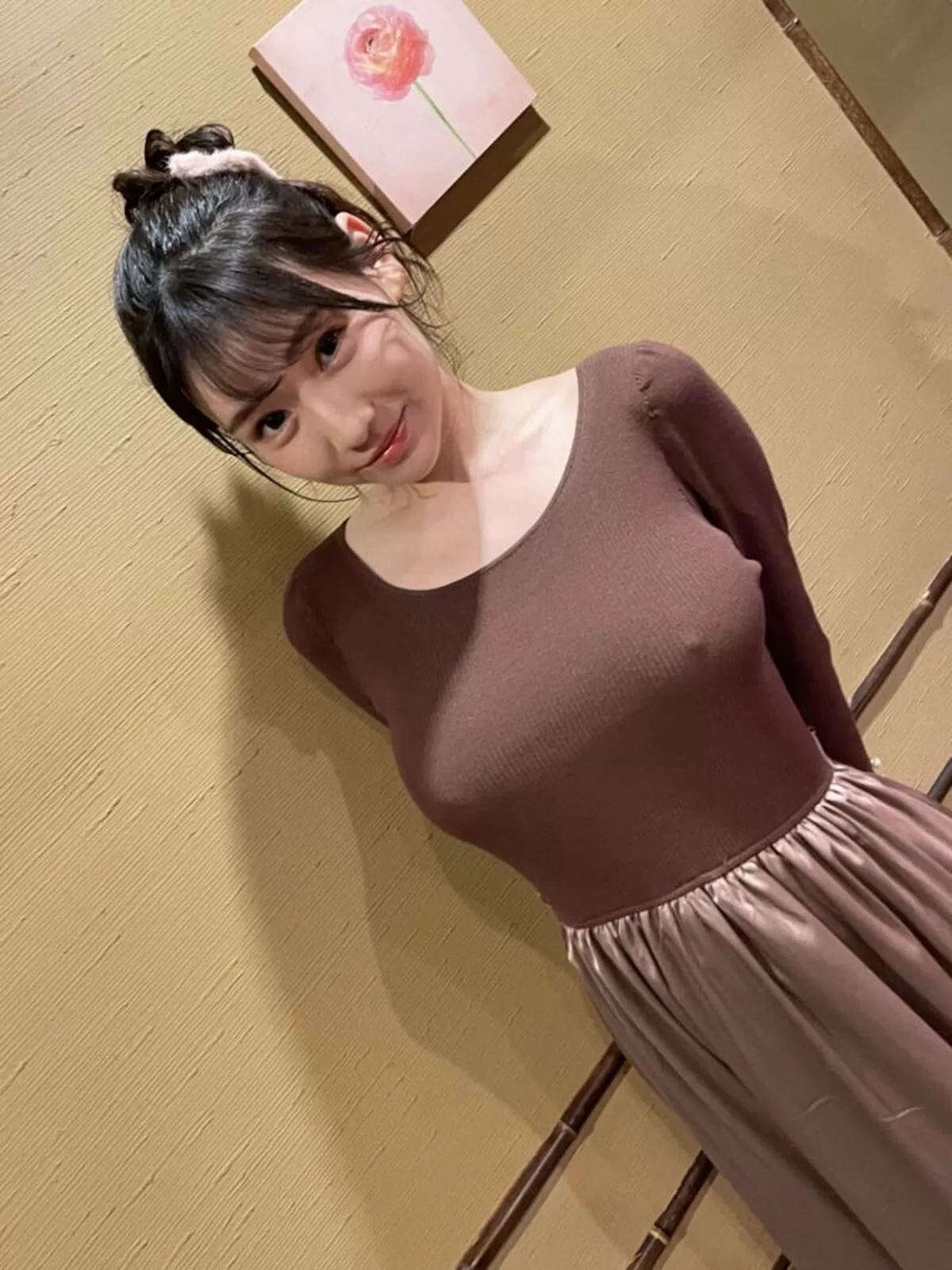 乳袋がくっきりなエロいおっぱい画像033