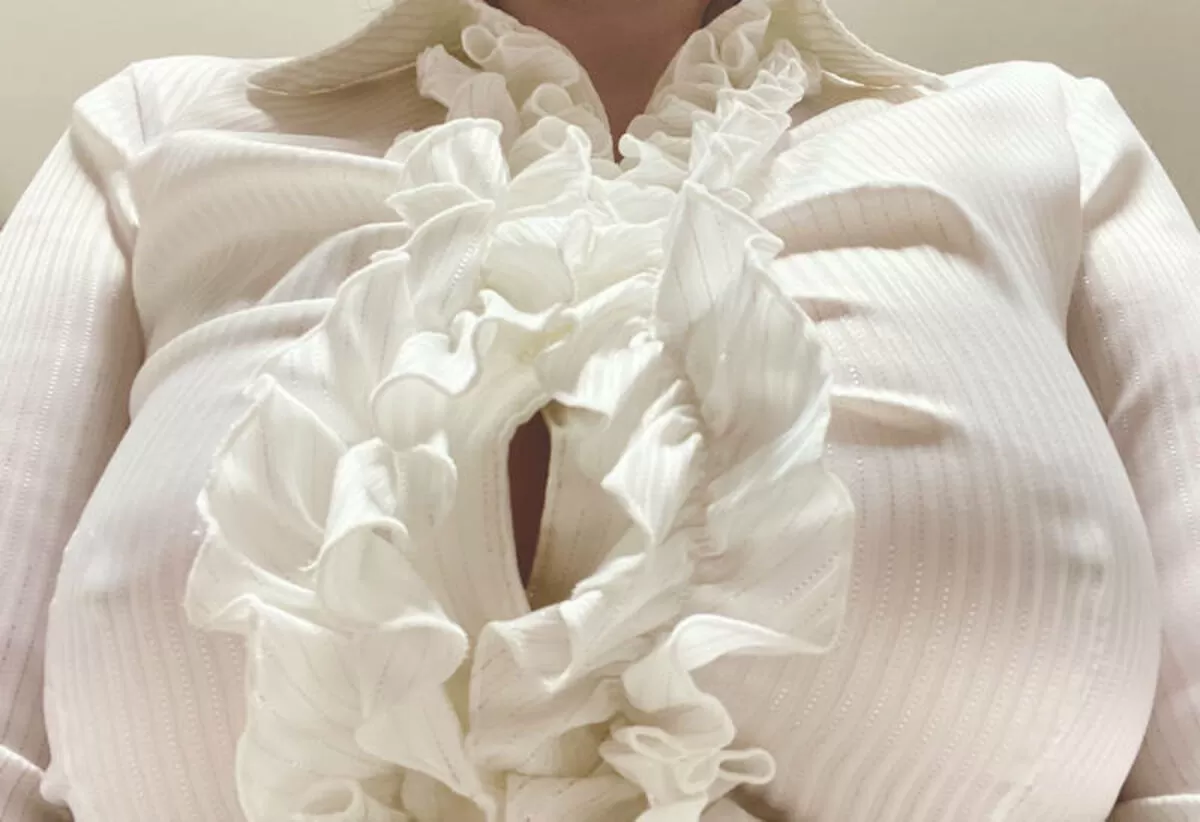 乳袋がくっきりなエロいおっぱい画像054