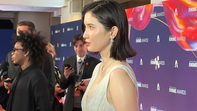 【画像24枚】モデル市川紗椰がクランチロール・アニメアワード2025で過激ドレス谷間おっぱい披露!024