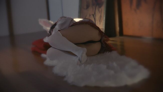 【画像26枚】水ダウ名探偵津田で話題のエロバニー幽霊・矢埜愛茉がケンコバCSドラマでバニー風俗プレイ披露!008