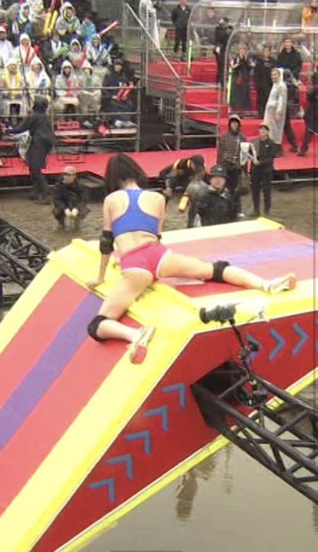 【画像21枚】SASUKE2025でエロ枠サイバージャパンダンサーズメンバーが食い込みまくりなケツ放送事故！019