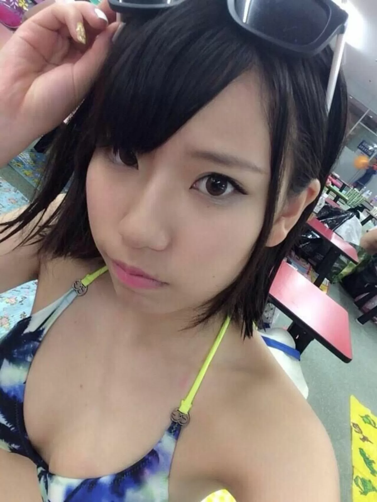 貧乳水着エロ画像028