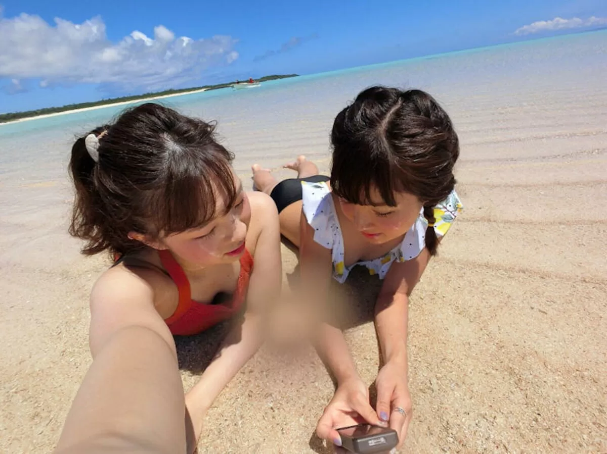 貧乳水着エロ画像031