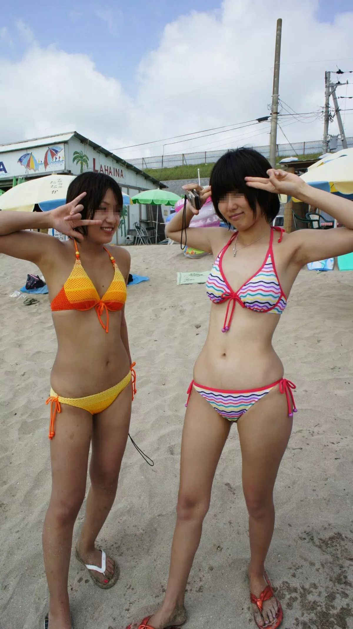 貧乳水着エロ画像054