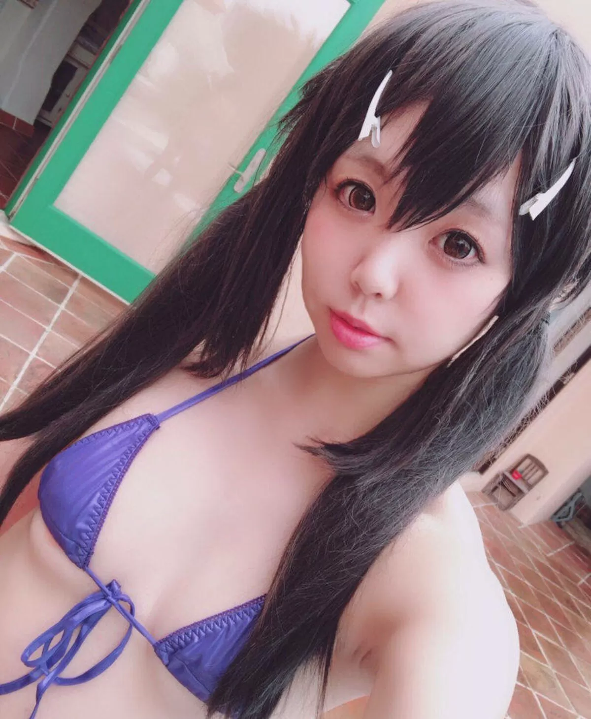 貧乳水着エロ画像082