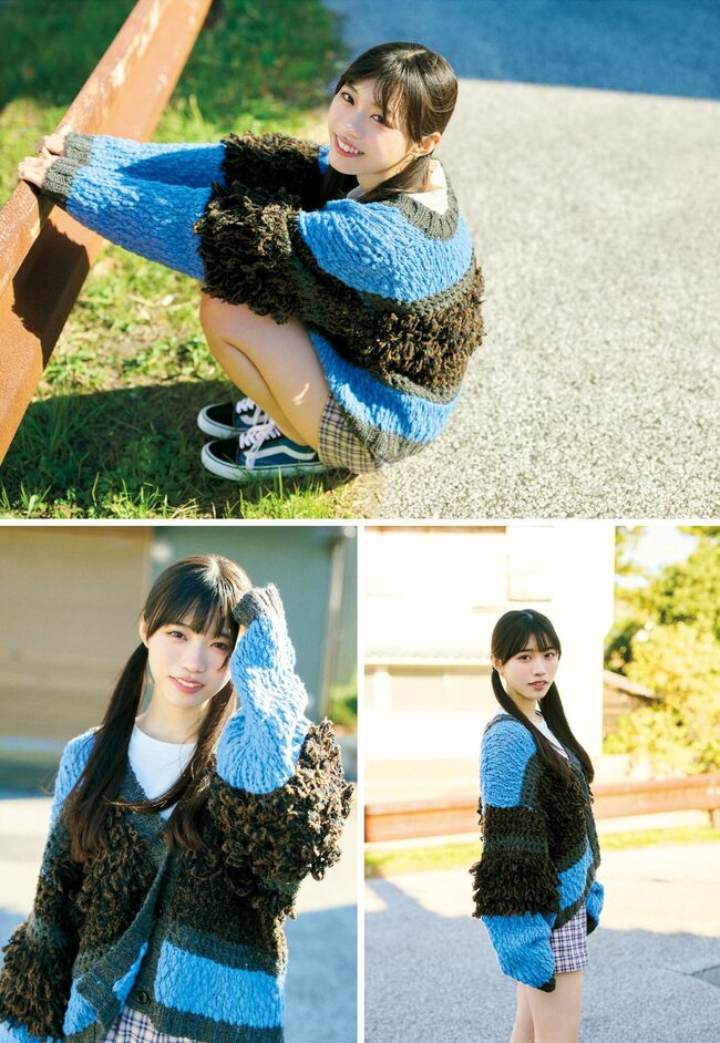 【画像7枚】清純アイドルグループ「僕が見たかった青空」金澤亜美が初水着グラビアで巨乳水着披露!003