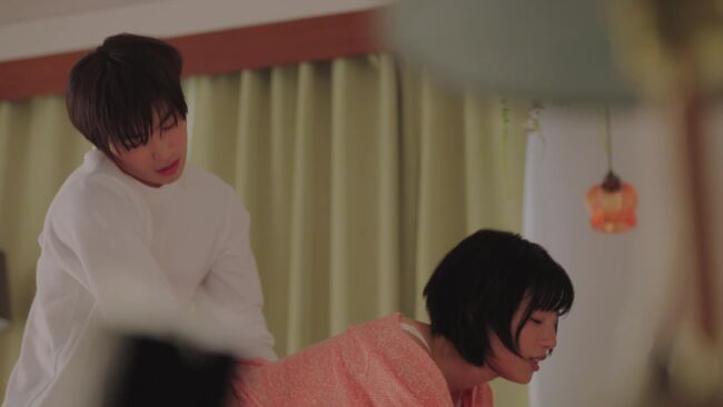 【画像18枚】聖ラブサバイバーズ第1話で元E-girls石井杏奈が後背位谷間見せ濡れ場！014