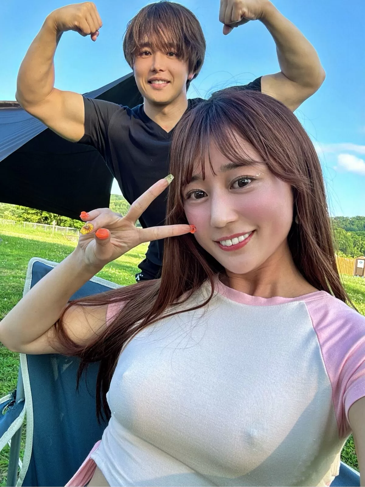 ノーブラエロ画像019