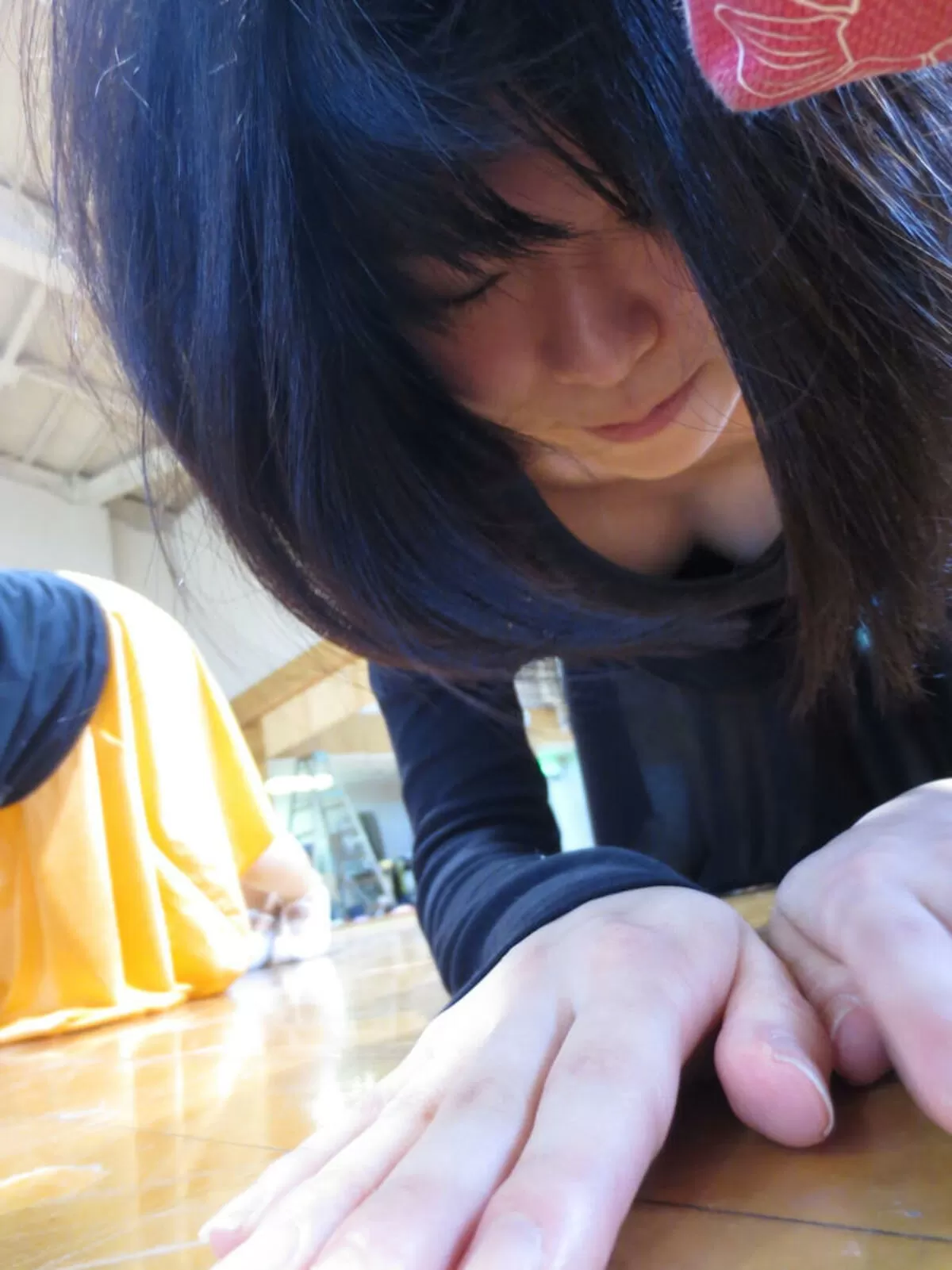 JD胸チラエロ画像059