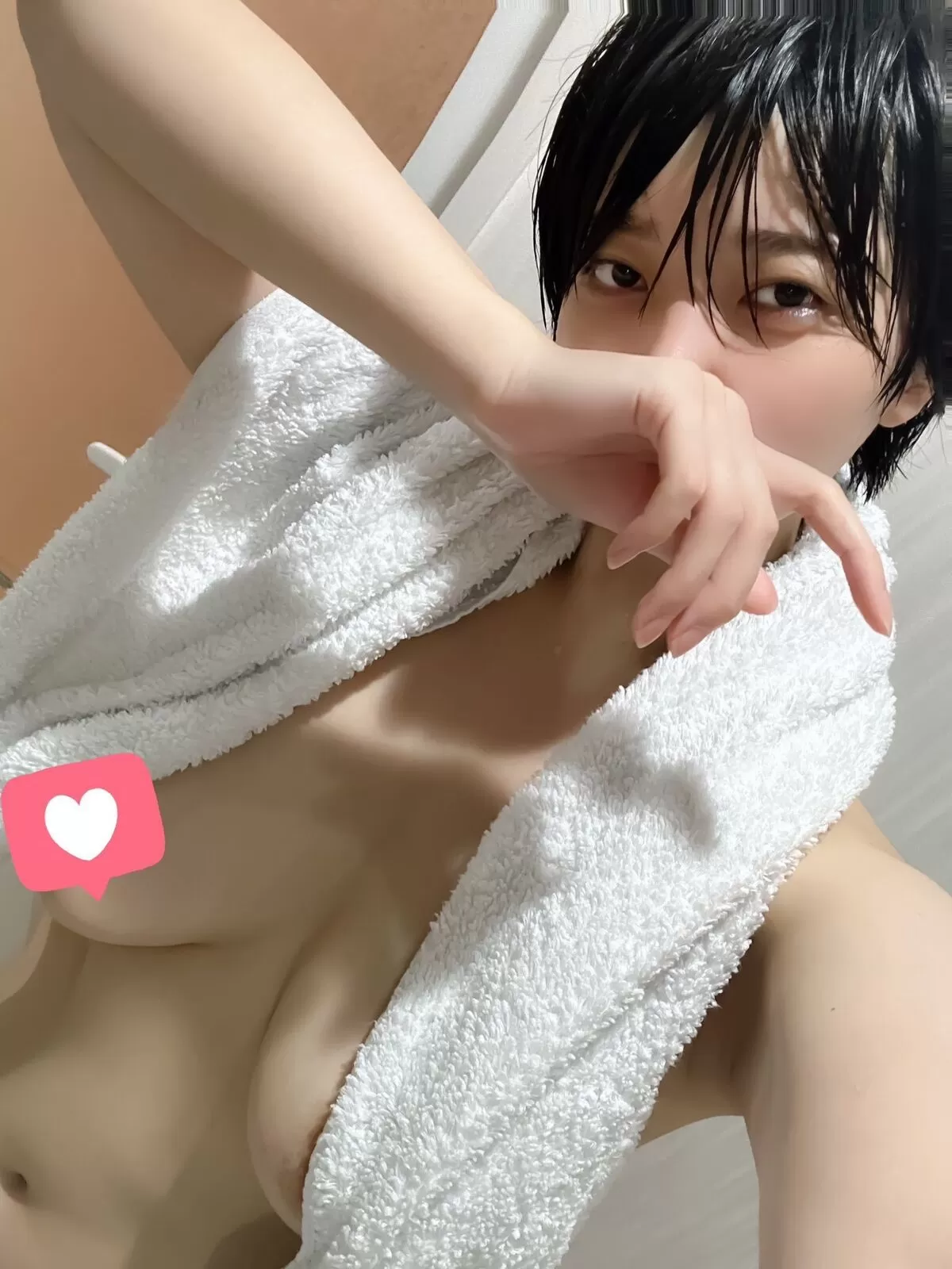 ボーイッシュ巨乳エロ画像003