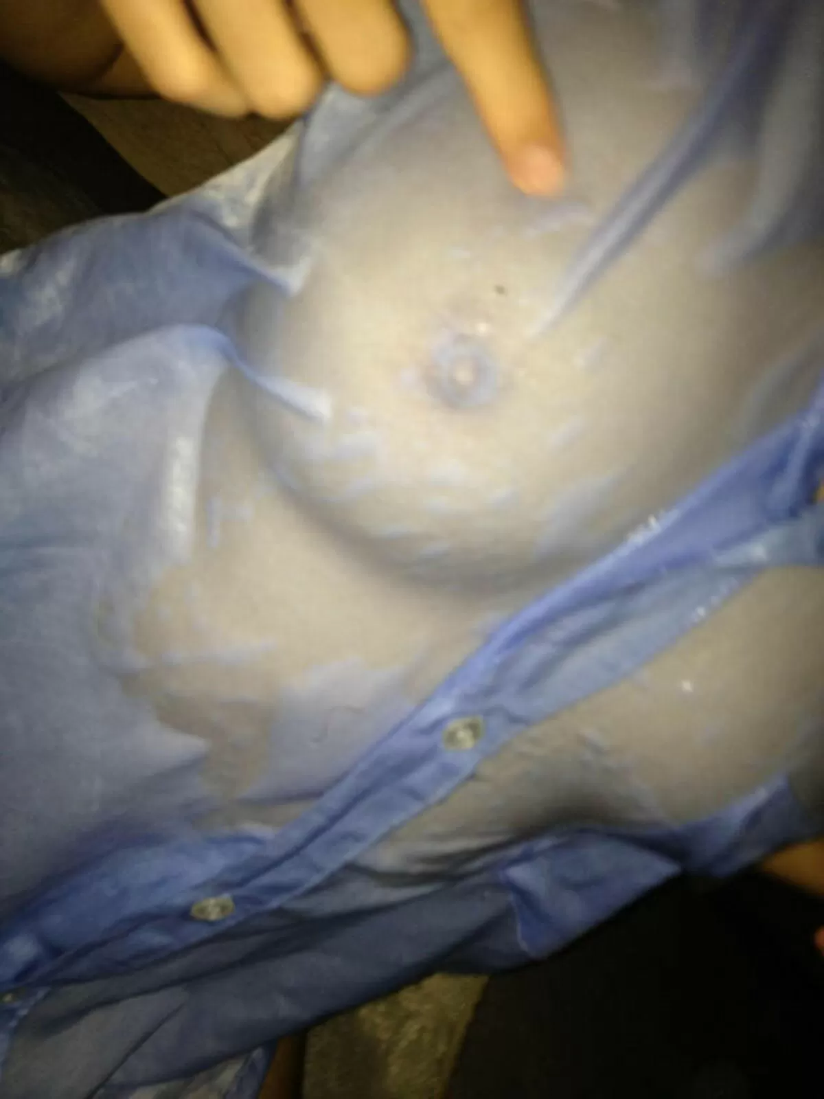 塗れた布に透けるおっぱいエロ画像62枚016