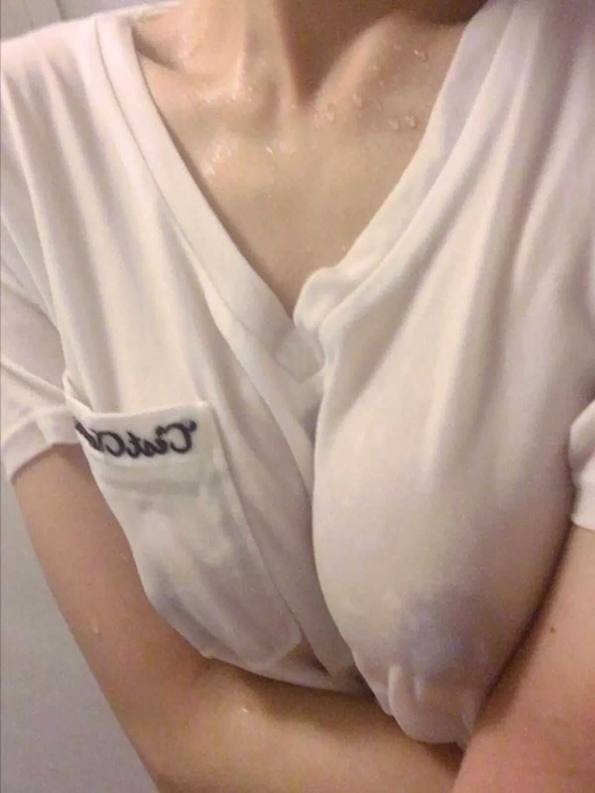 塗れた布に透けるおっぱいエロ画像62枚053