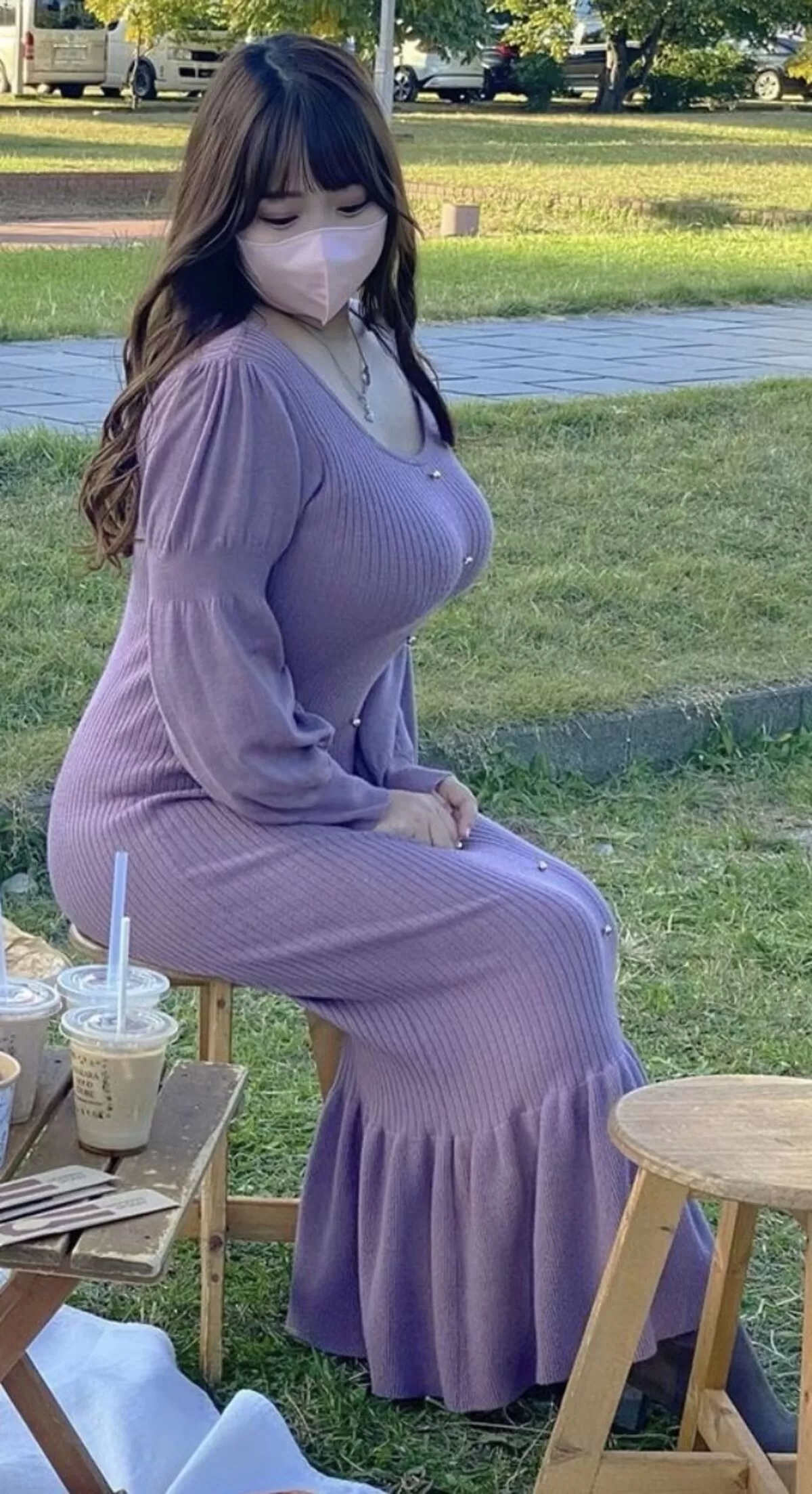 抱きしめられたい!巨乳女子のニットおっぱいエロ画像028