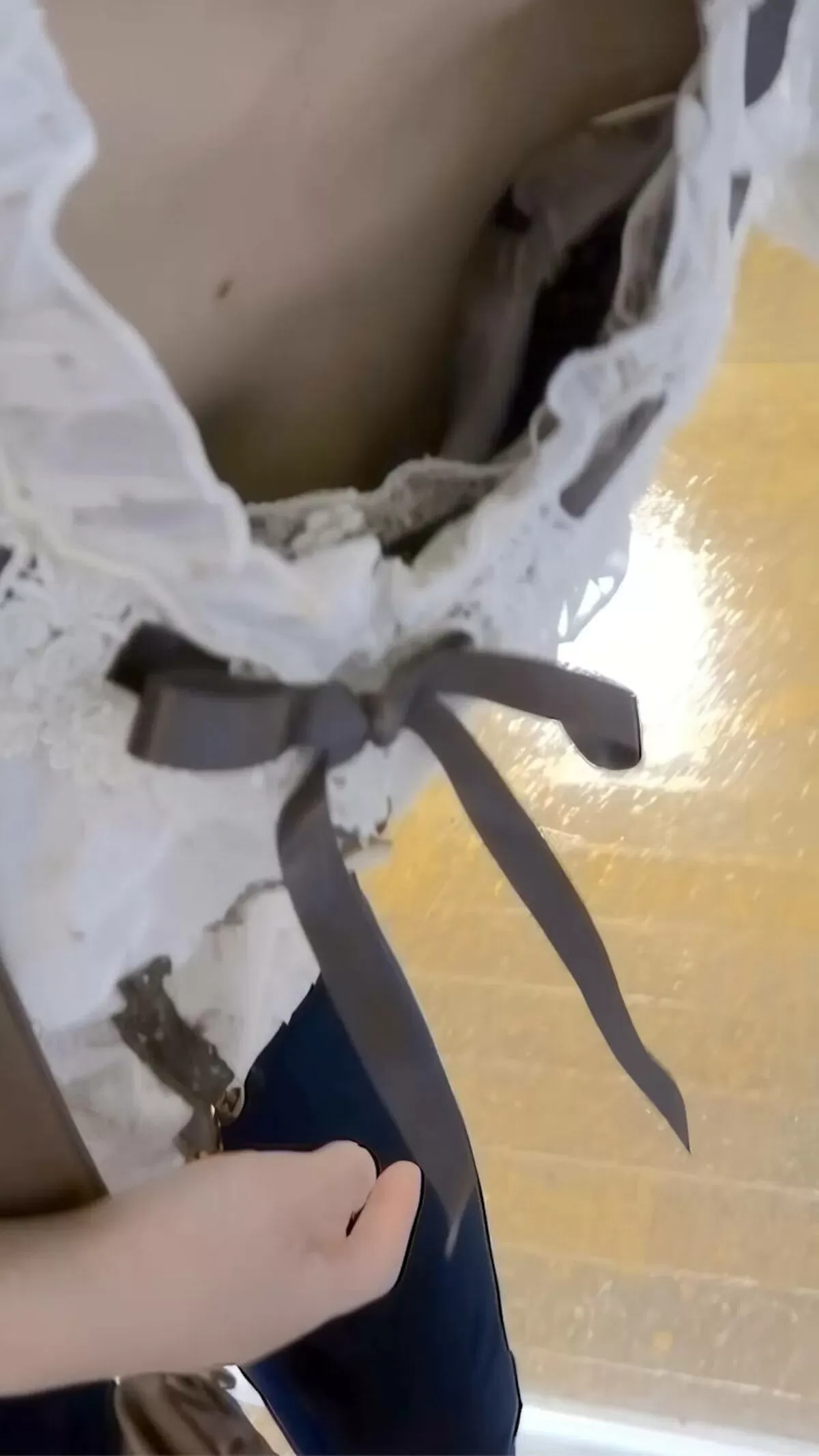 【盗撮 貧乳】ちっぱいを隠し撮り!スッカスカだから丸見えだよぉ055