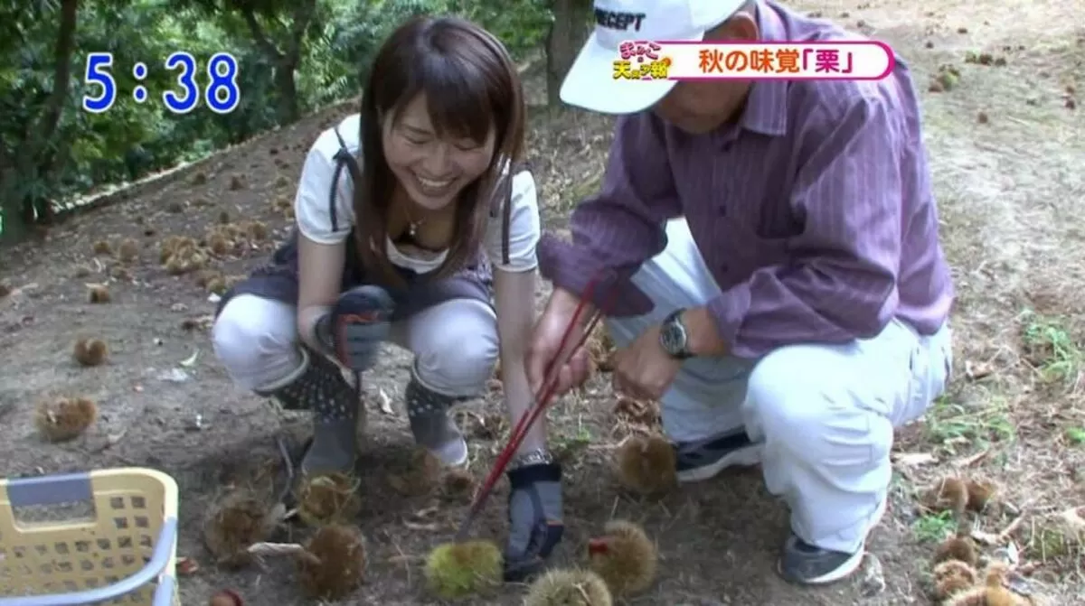 テレビ胸チラエロ画像091