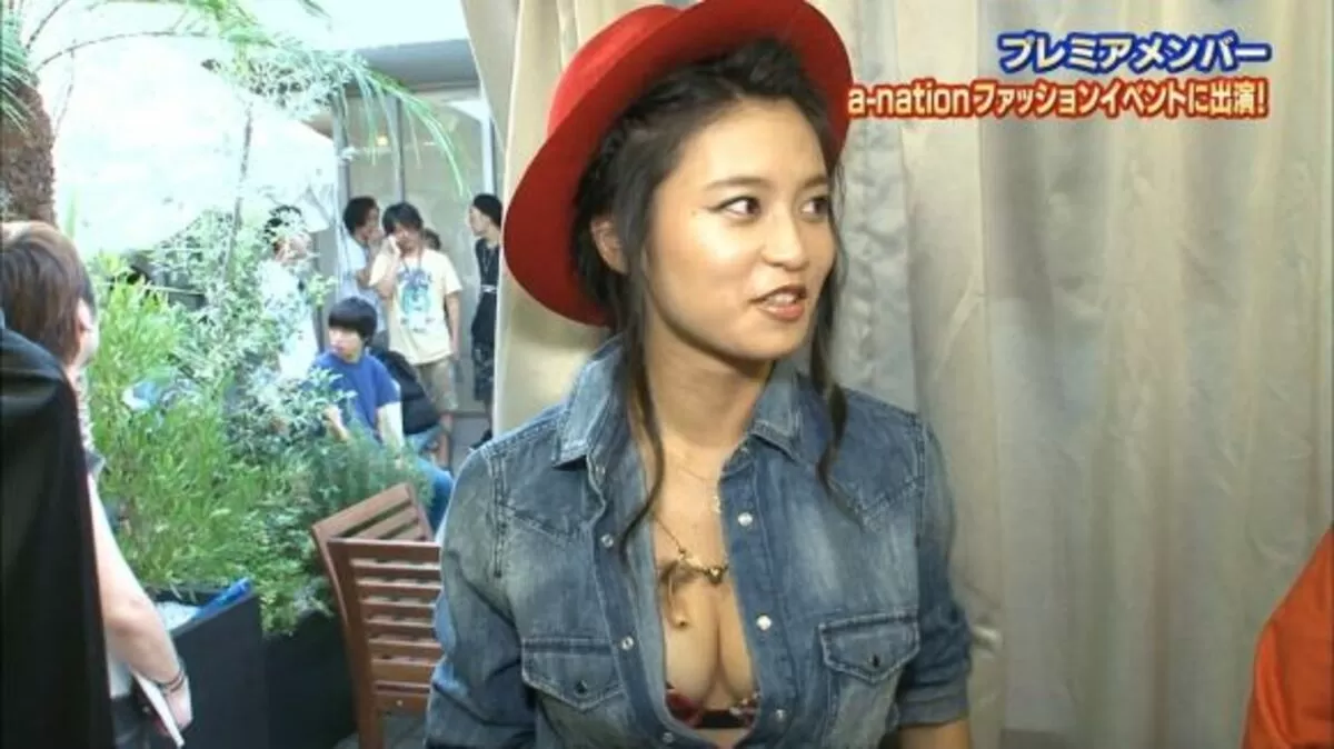 テレビ胸チラエロ画像123