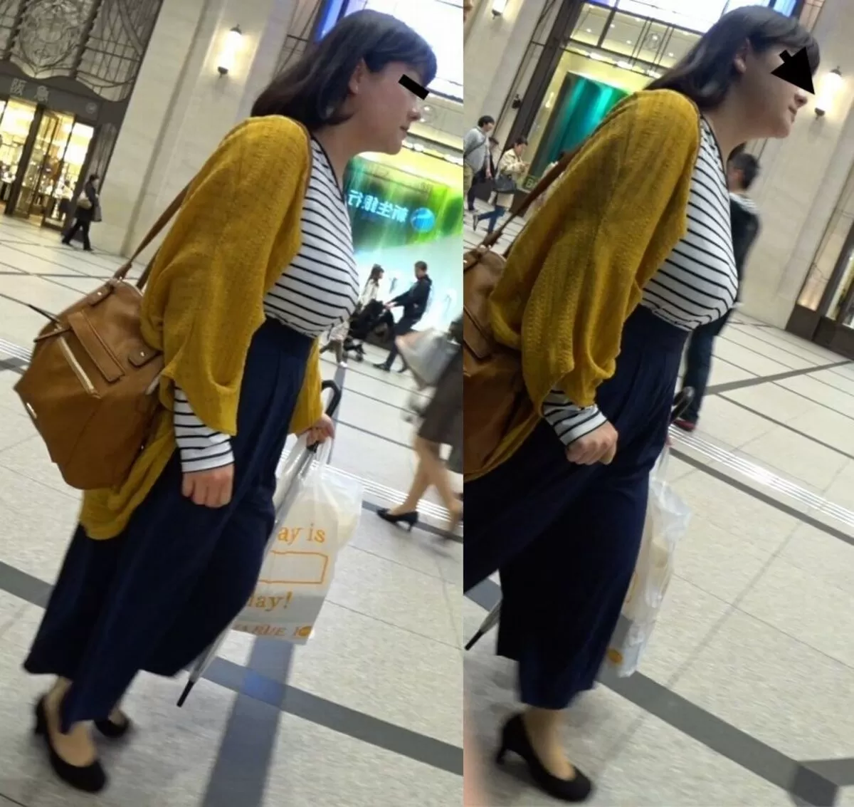 街で見かけた野生のデカ乳スナップショット017