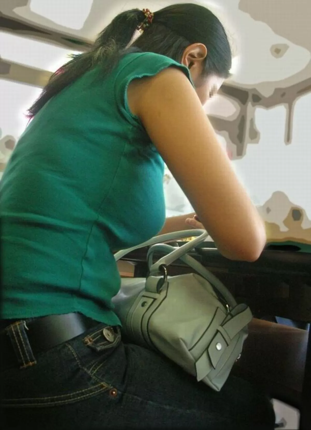 街で見かけた野生のデカ乳スナップショット024