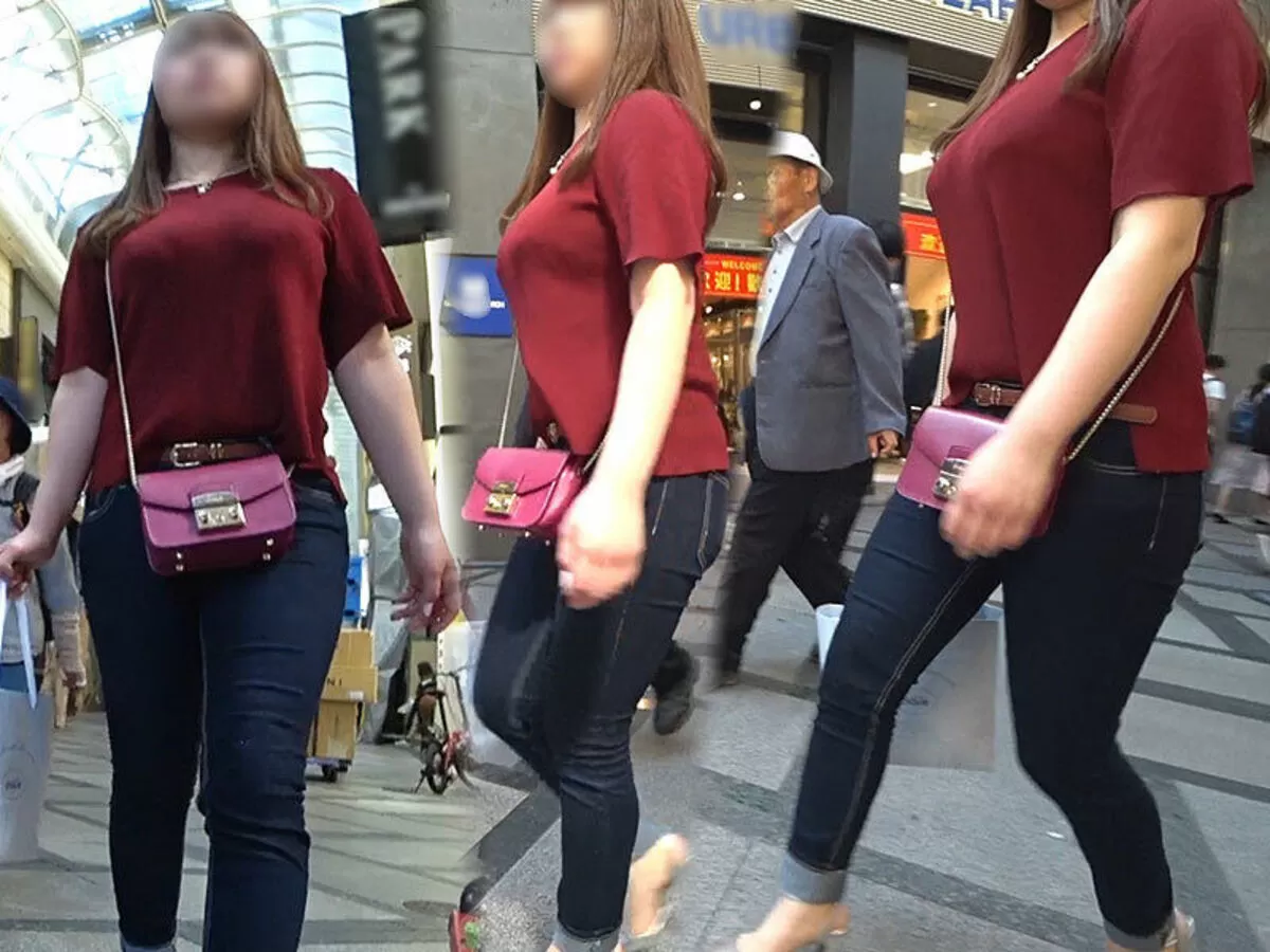 街で見かけた野生のデカ乳スナップショット031