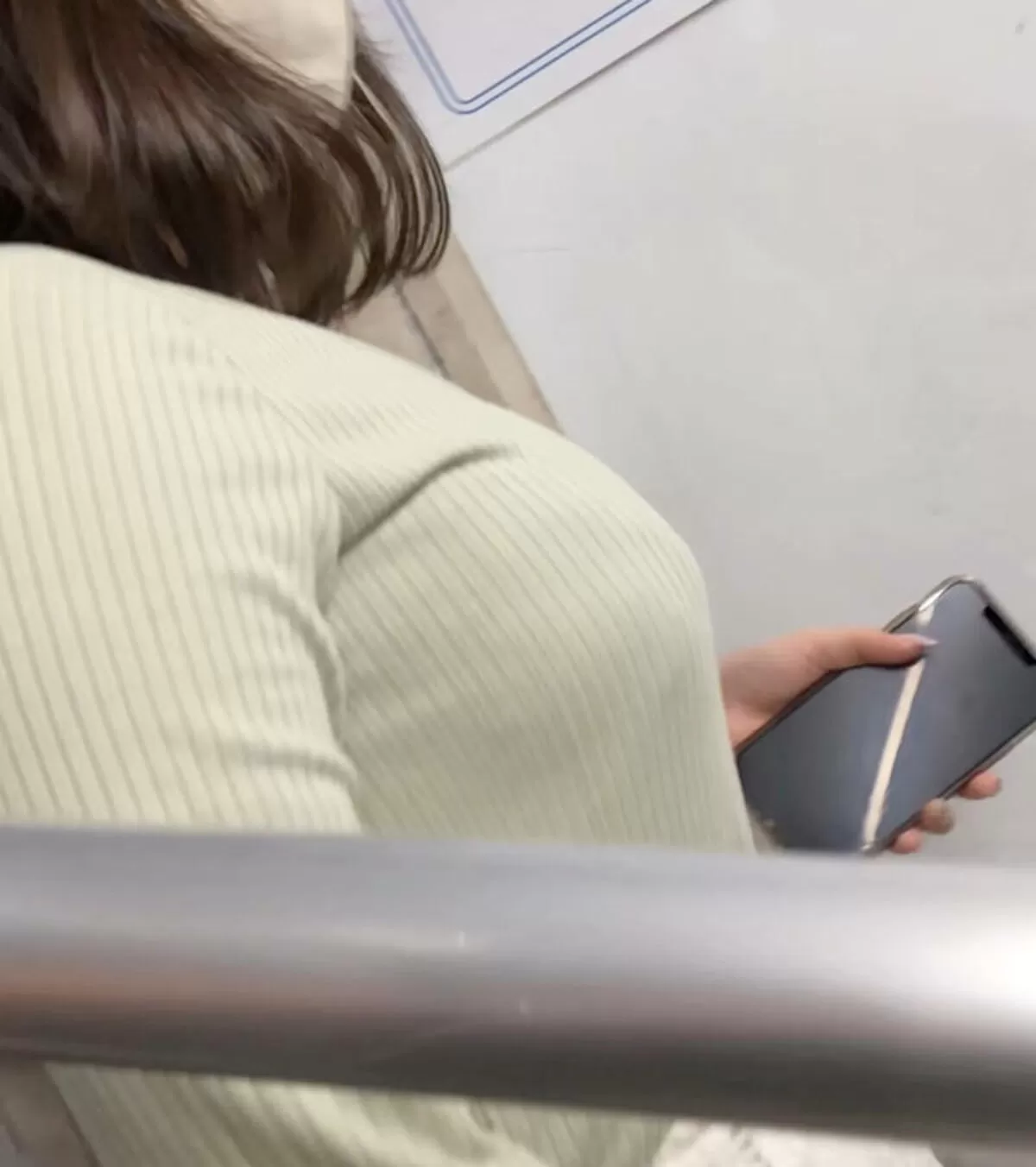 街で見かけた野生のデカ乳スナップショット061