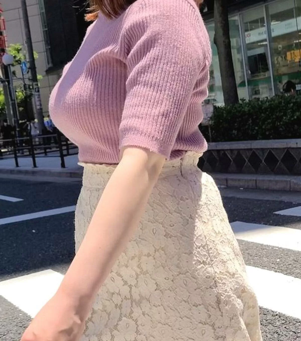 街で見かけた野生のデカ乳スナップショット065