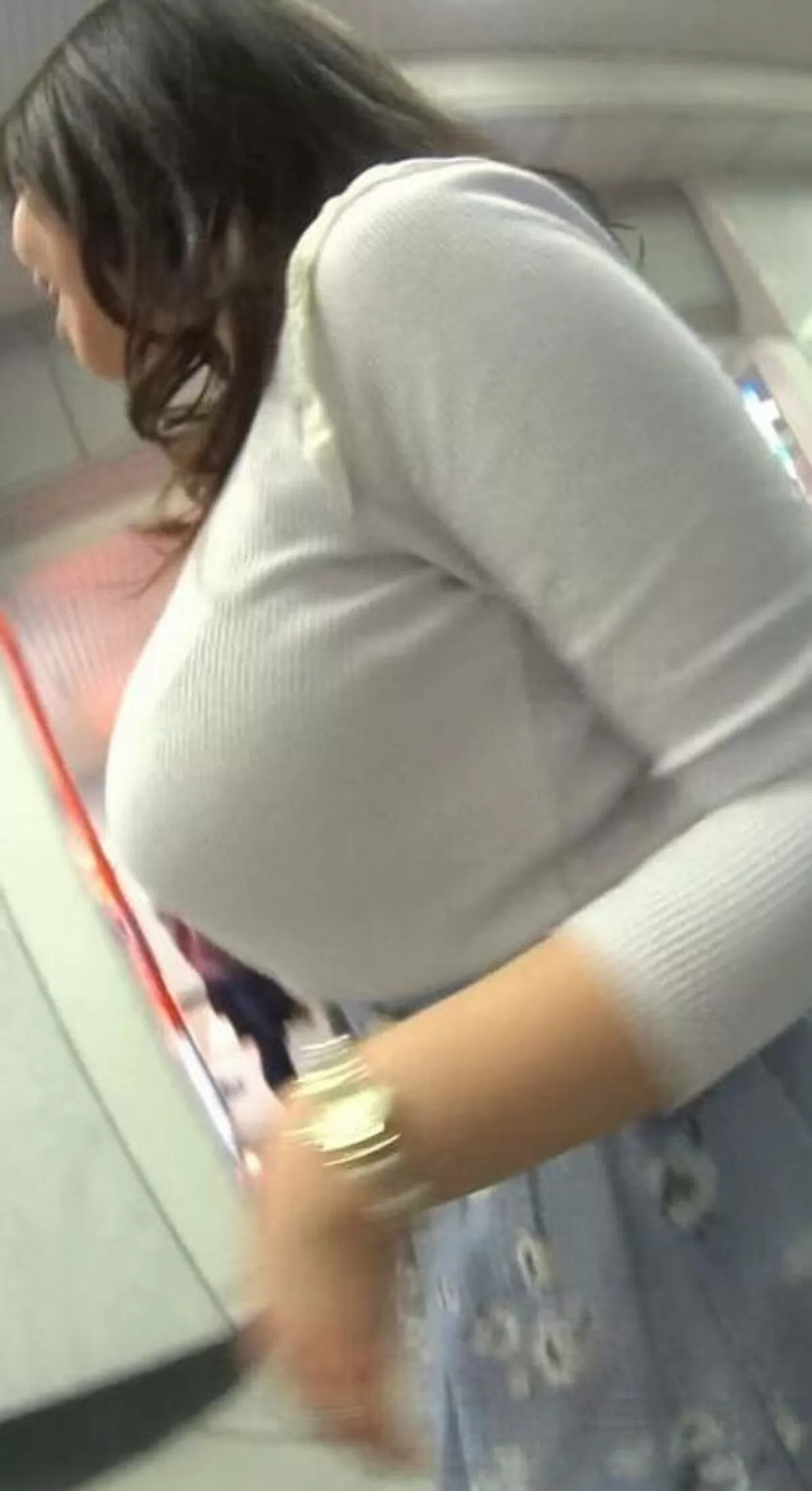 街で見かけた野生のデカ乳スナップショット067