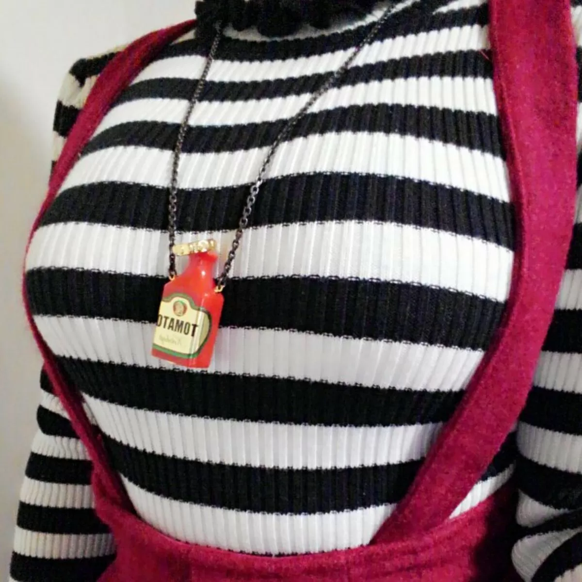 ボーダー柄の着衣おっぱいエロ画像41枚027