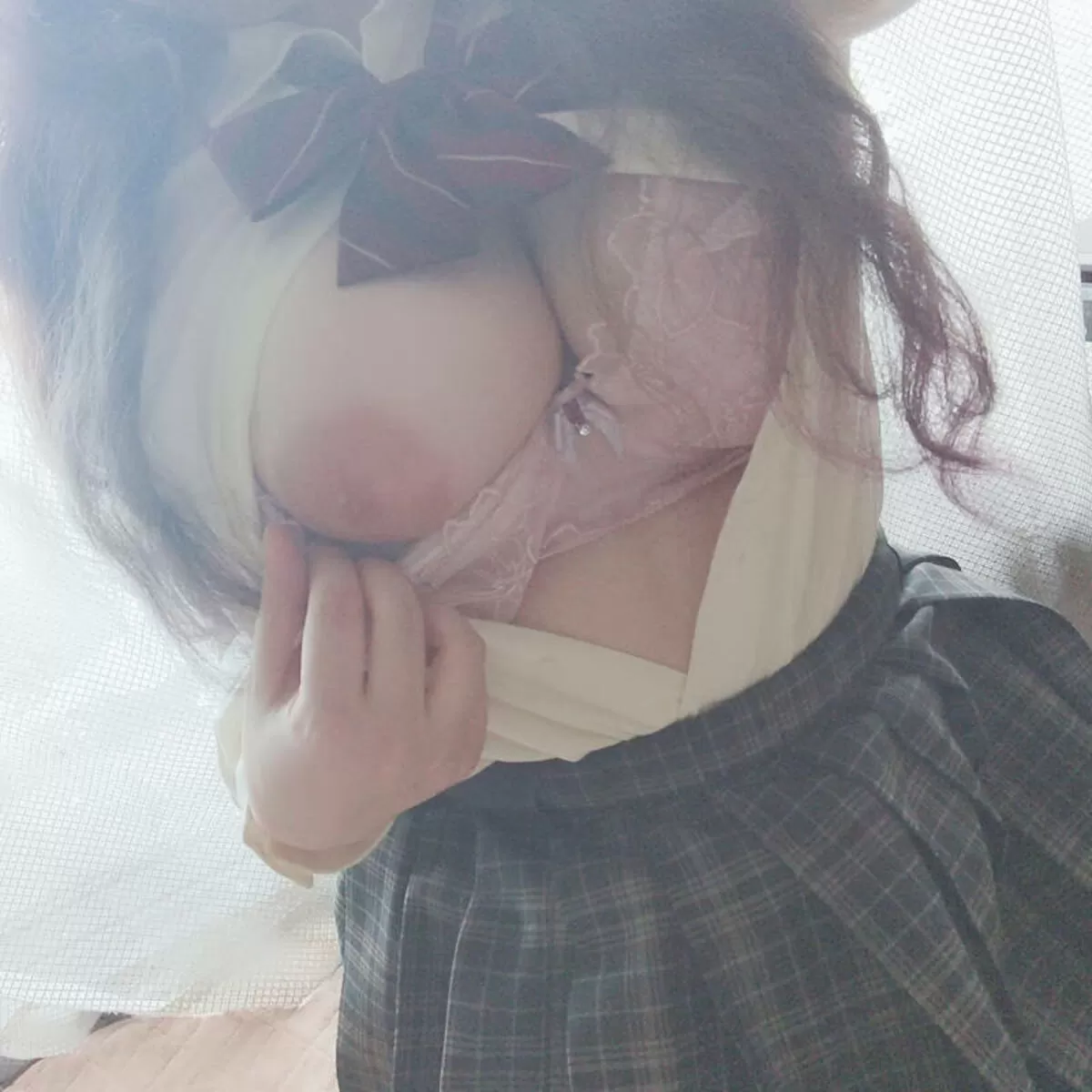 巨乳自撮りエロ画像080