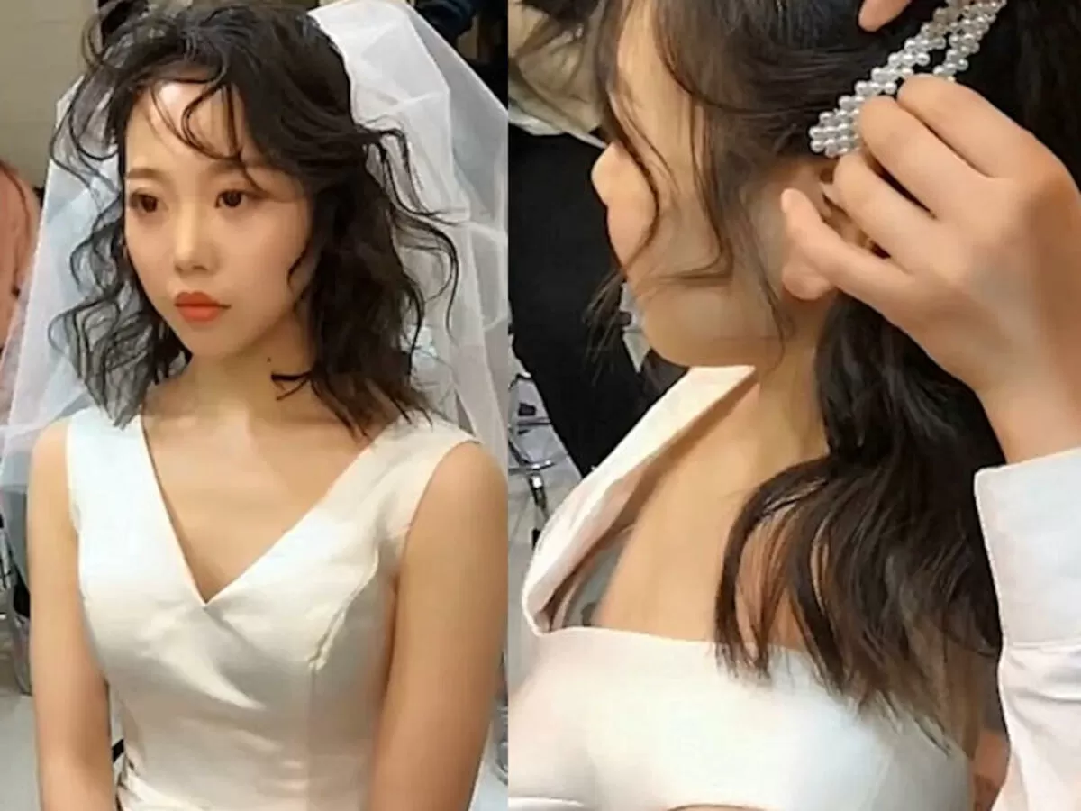 結婚式の胸チラ盗撮エロ画像010