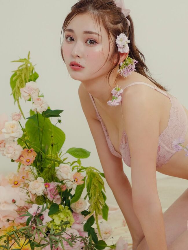 【画像＋動画】ゆうちゃみ、ピーチ・ジョン春ランジェリー姿をインスタで公開し話題に008