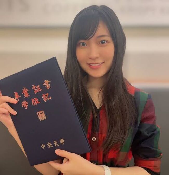 【画像】中央大卒のハイレググラドル林田百加が引退を発表002