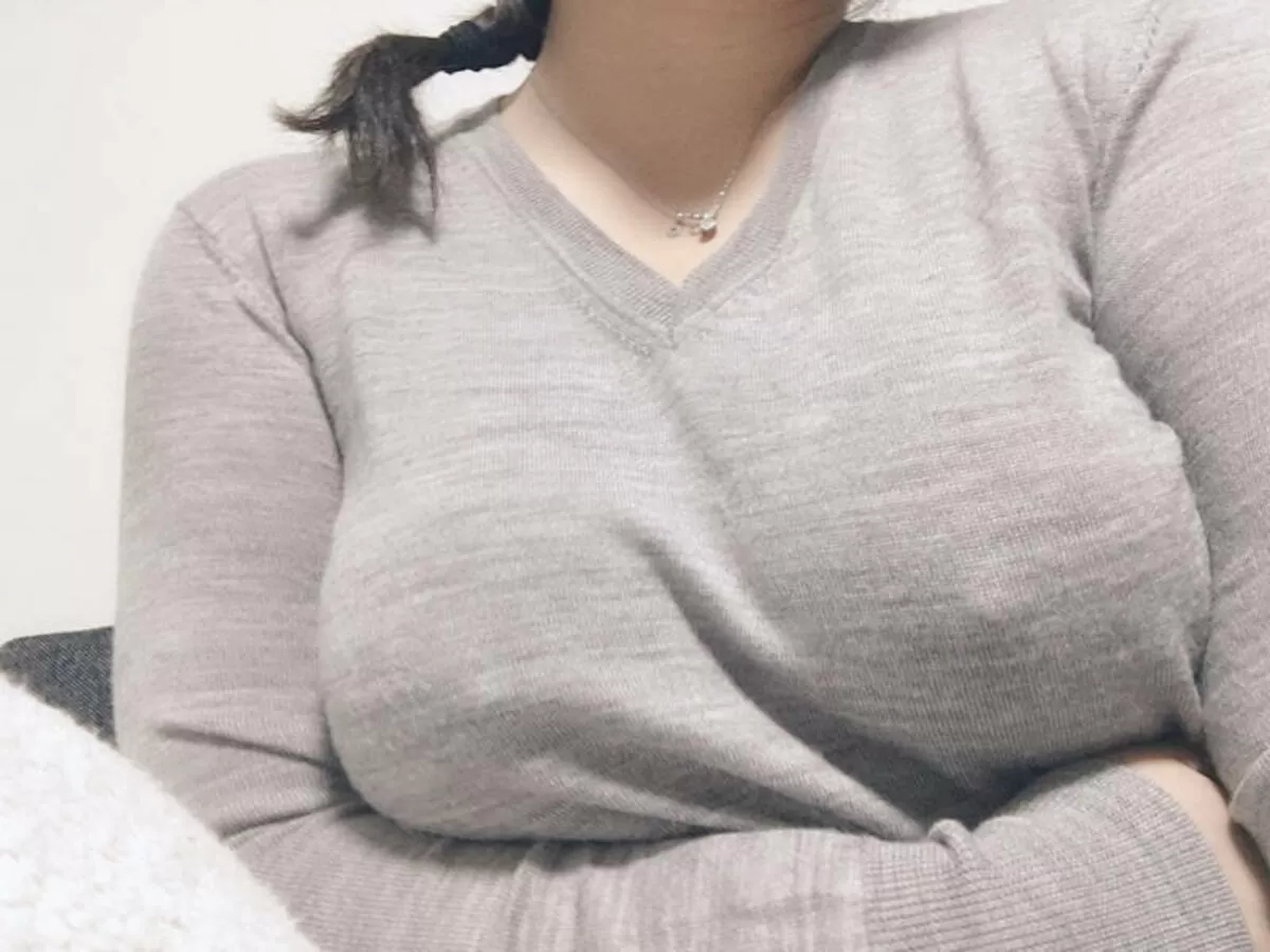 着衣越し乳首エロ画像094