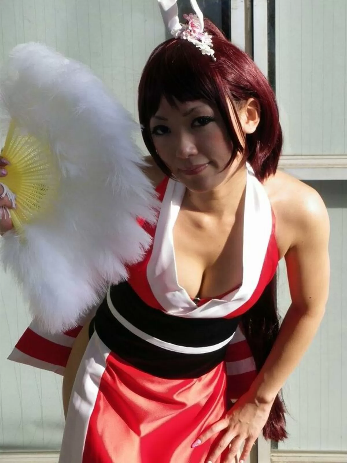 コスプレ胸チラエロ画像051