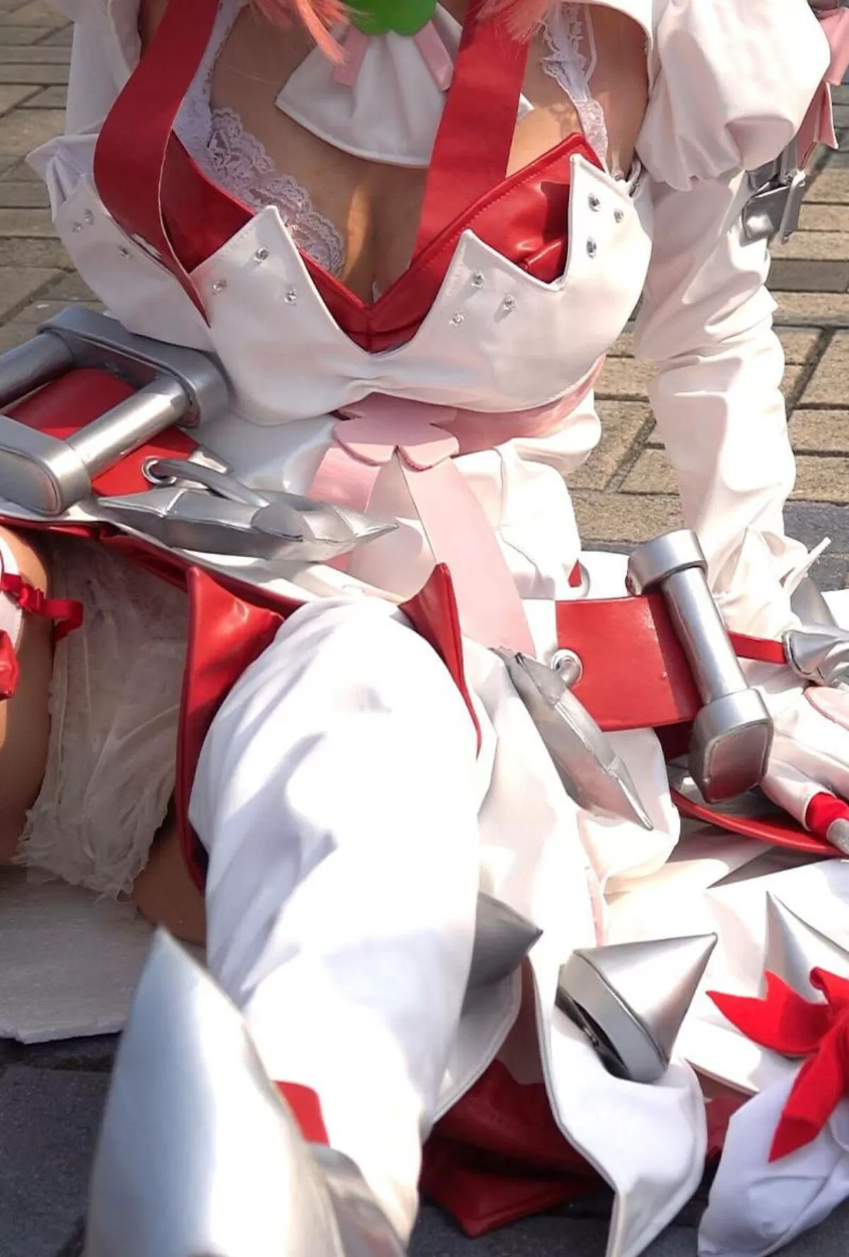 コスプレ胸チラエロ画像061