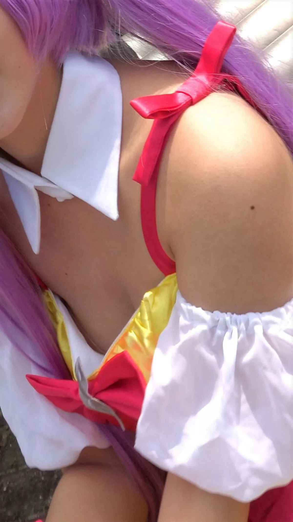 コスプレ胸チラエロ画像065