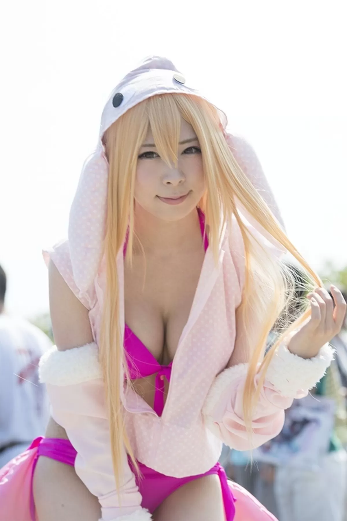 コスプレ胸チラエロ画像081